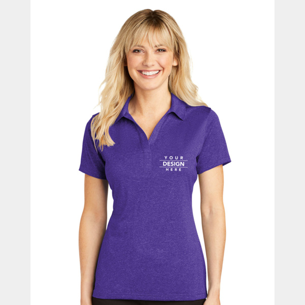 Ladies Heather Contender Polo Thumbnail