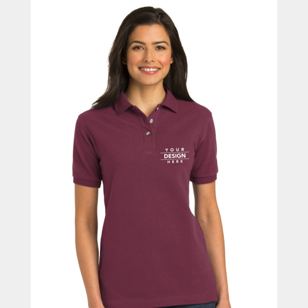 Ladies Heavyweight Cotton Pique Polo Thumbnail