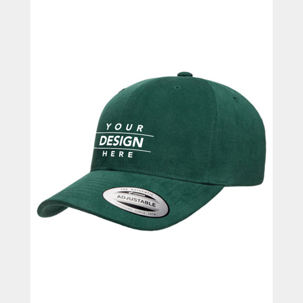 Adult Brushed Cotton Twill Mid-Profile Cap Thumbnail